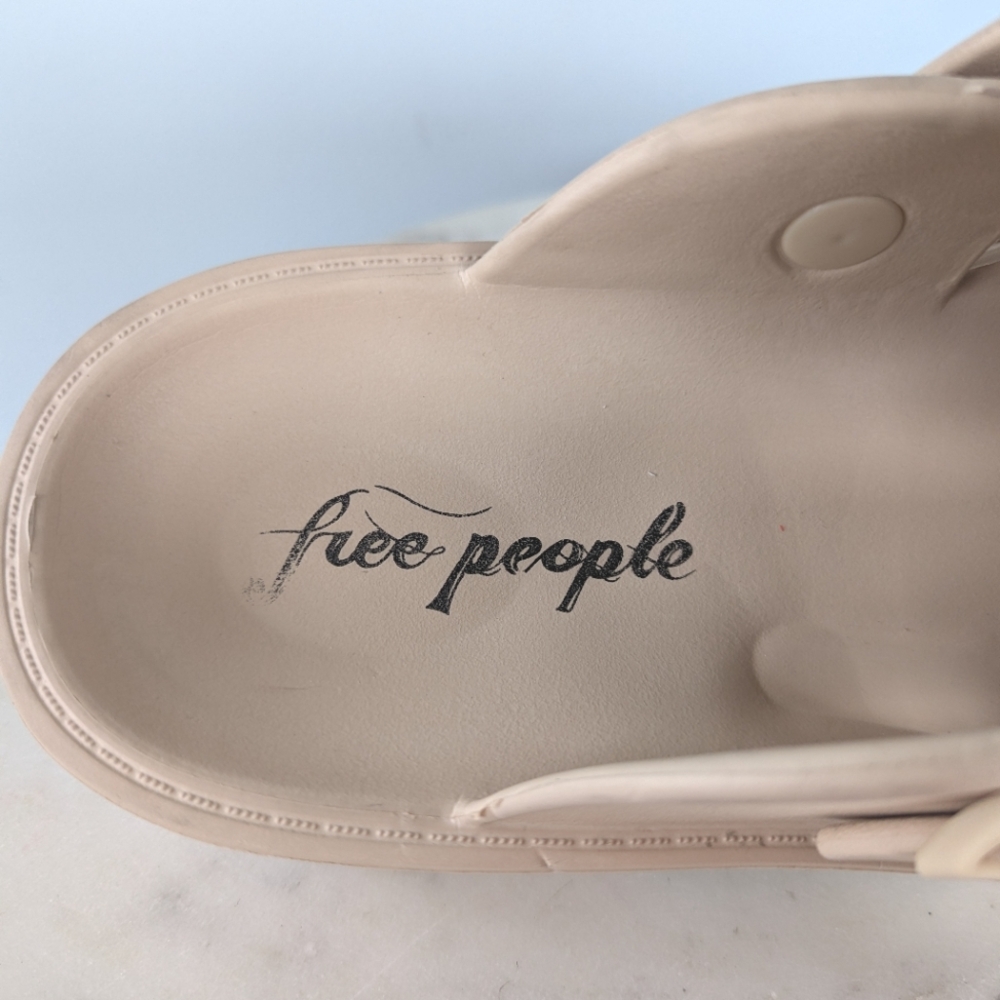 Free People Karlie Tan EVA Buckle Slip On Clogs - Picture 7 of 12